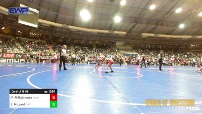 100 lbs Consi Of 16 #2 - Markus Reyes-Galdamez, TEAM PRIDE ACADEMY vs Zion Mogard, CIWC-Team Intensity