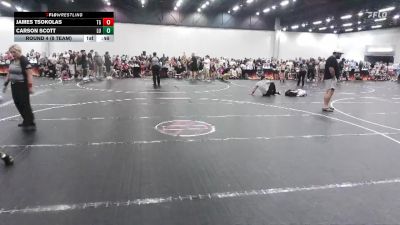 64 lbs Round 4 (8 Team) - James Tsokolas, Team Gotcha vs Carson Scott, Level Up Wrestling