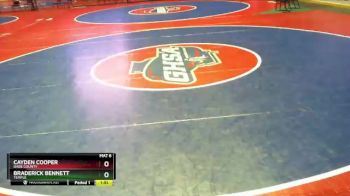 2 lbs Quarterfinal - Cayden Cooper, Dade County vs Braderick Bennett, Temple