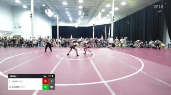 140 lbs Rr Rnd 1 - Leo Kern, Parkland vs Barrett Keiffer, Steller Trained Black Sun