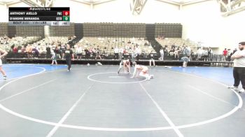 119-I lbs Consi Of 4 - Anthony Aiello, Prime Wrestling Club vs D'andre Miranda, KD Trained