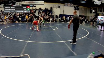 174 lbs Cons. Semi - Mason Gode, Minnesota State Moorhead vs Brady Schuh, Wisconsin-Parkside