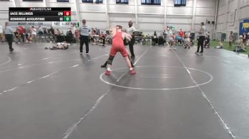 120 lbs Round 2 - Jace Billings, Mothman vs Jennings Augustine, Grove City