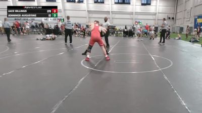 120 lbs Round 2 - Jace Billings, Mothman vs Jennings Augustine, Grove City