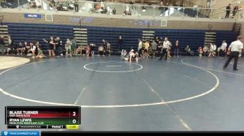 175 lbs 1st Place Match - Ryan Lewis, Middleton Wrestling Club vs Blaise Turner, East Idaho Elite