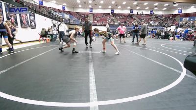 100 lbs 3rd Place - Addison Starcevich, Norman Grappling Club vs Abram Atchley, Norman Grappling Club