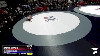 106 lbs Round 2 (16 Team) - Gabriel Camacho, SJWA-FR vs Josh Rodriguez, IEWA-FR