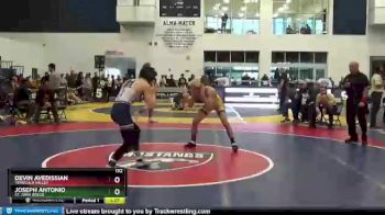 132 lbs Semifinal - Devin Avedissian, Temecula Valley vs Joseph Antonio, St. John Bosco