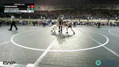 55 lbs Consi Of 8 #1 - Isaiah Brown, Elgin Wrestling vs Achilles Davie, Salina Wrestling Club