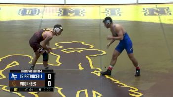 165 lbs Cooper Voorhees, Wyoming vs Giano Petrucelli, Air Force