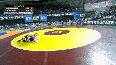 Boys 3A 165 lbs Champ. Round 1 - Caden Renn, West Seattle vs Jonah DeJesus, Bellarmine Prep
