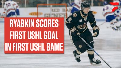 Top NHL Draft Prospect Ivan Ryabkin Scores In His First USHL Game With The Muskegon Lumberjacks