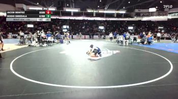 132 lbs Cons. Round 1 - Bodhi Smiedala, Olympia vs Jacob Benitez, Grandview