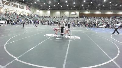 116 lbs Quarterfinal - Cooper Robinson, Ruby Mountain WC vs Mason Kingsland, North Montana WC