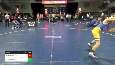 95 lbs Round Of 32 - Zachary Walters, Wyalusing vs Seamus Connole, Millcreek