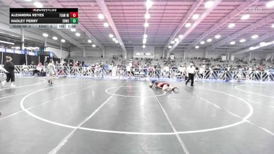 107 lbs Rr Rnd 1 - Alejandra Reyes, Team Nebraska vs Hadley Perry, East Rowan Wrestling Club