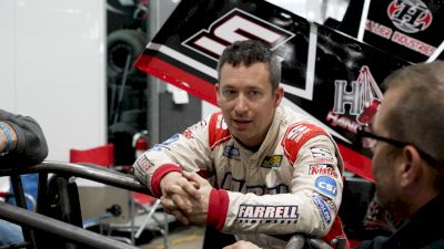 Indy Car Crew Member Gary Taylor Behind The Wheel At Tulsa Shootout