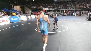 D 2 120 lbs Champ. Round 2 - Landen Modica, Archbishop Rummel vs Khaleel Papillion, Comeaux