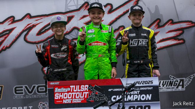 Brexton Busch Wins Junior Sprint A-Main At Tulsa Shootout