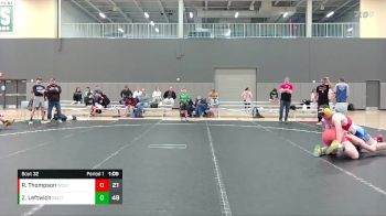 210 lbs Round 7 (10 Team) - Zach Leftwich, Team Shutt vs Ryan Thompson, Wolfpack WC