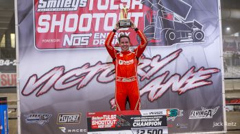 "Thank You, Joe Gibbs" Says An Ecstatic Christopher Bell After Tulsa Shootout Win