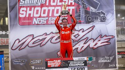 "Thank You, Joe Gibbs" Says An Ecstatic Christopher Bell After Tulsa Shootout Win