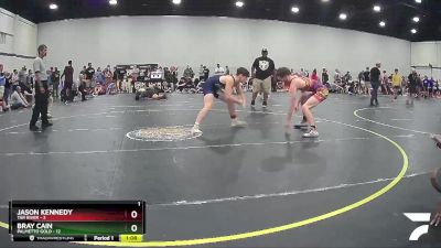 130 lbs Round 3 (4 Team) - Bray Cain, Palmetto Gold vs Jason Kennedy, Tar River