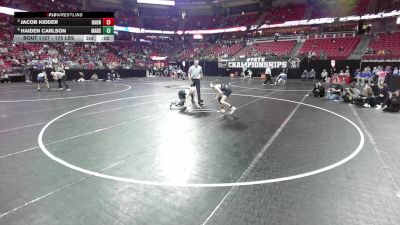 106 lbs Champ. Rd Of 16 - Caden Bock, Freedom vs Madox Mau, Belleville/Mont./New Gl.