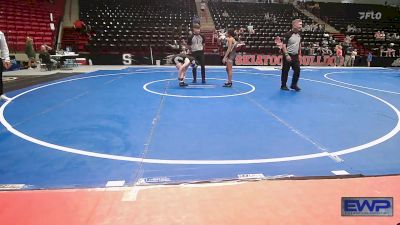 108-113 lbs Rr Rnd 1 - Dakota Harris, HURRICANE WRESTLING ACADEMY vs Ava Jones, Van Buren Matdawgs