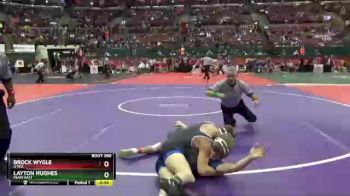 D3-138 lbs Cons. Round 1 - Brock Wygle, Utica vs Layton Hughes, Miami East