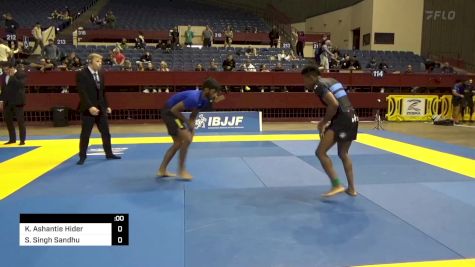 Khalil Ashantie Hider vs Sukhman Singh Sandhu 2024 Pan IBJJF Jiu-Jitsu No-Gi Championship