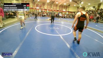 155 lbs Rr Rnd 3 - Devon Burrows, Roland Youth League Wrestling vs Corbin Morrison, Salina Wrestling Club