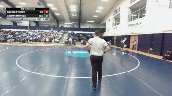 149 lbs Finals (2 Team) - Dillon O`Keefe, Case Western vs Dalton Monger, Messiah