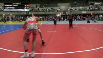 130 lbs 5th Place Match - Chase Brueggen, SHED Wrestling vs Avery Ryder, LAW
