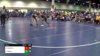 140 lbs Round 1 (16 Team) - Chloe Sanders, Iowa Minion Nation vs Gabriella Perez, SOWA