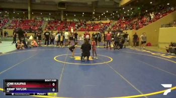 Exhibition 43-45 lbs Round 2 - Jomi Kaupas, TX vs Kemp Taylor, KS