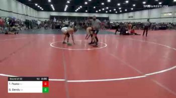 145 lbs Prelims - Tanner Peake, NJ vs Garrison Dendy, GA
