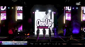 CheerVille MJ - Electro [2026 L1.1 Junior - PREP Day 1] 2026 One Up Grand Nationals