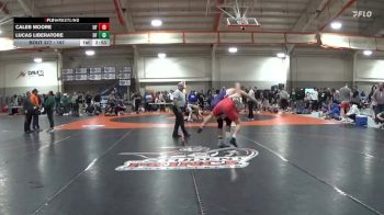 197 lbs Champ. Round 2 - Caleb Moore, Belmont Abbey vs Lucas Liberatore, McKendree