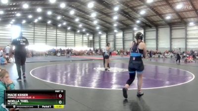 152 lbs Semis - R1 Wb - Elizabeth Champ, Indiana Inferno Black vs Isabella Williams, Team Ohio Gray