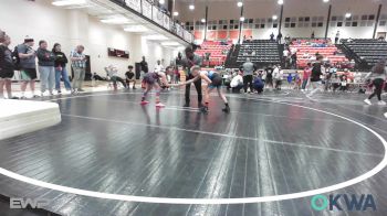 80 lbs Rr Rnd 5 - Colton Toothman, HURRICANE WRESTLING ACADEMY vs Breea Florez, HURRICANE WRESTLING ACADEMY