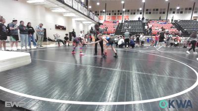 80 lbs Rr Rnd 5 - Colton Toothman, HURRICANE WRESTLING ACADEMY vs Breea Florez, HURRICANE WRESTLING ACADEMY