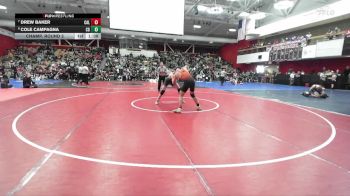 177 lbs Champ. Round 2 - Cole Campagna, Casa Grande vs Drew Baker, California