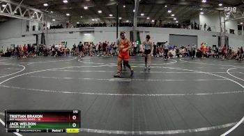 175 lbs Round 7 (8 Team) - Jack Weldon, Kraken Blue vs Tristian Braxon, Mat Assassins White