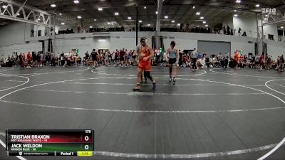 175 lbs Round 7 (8 Team) - Jack Weldon, Kraken Blue vs Tristian Braxon, Mat Assassins White