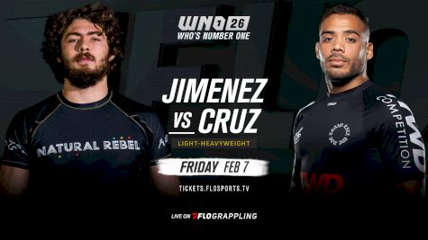 Roberto Jimenez & Elder Cruz To Face Off At WNO 26