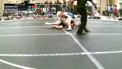 116 lbs Round Of 32 - Kingston Tran, Reign WC vs Jaxten Bowler, Champions WC