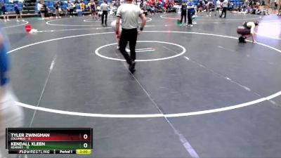 190 lbs Round 5 - Kendall Kleen, Kearney vs Tyler Zwingman, Columbus