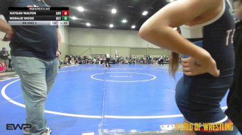 80 lbs Rr Rnd 2 - Kaygan Walton, Super Girls 7-12 vs Rosalie Wood, Best Trained 7-12 2