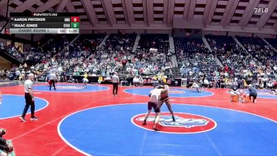 4A-175 lbs Champ. Round 1 - Isaac Jones, Stockbridge vs Aaron Pritzker, Benedictine Military School